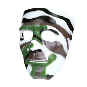 Maska plastikowa - moro woodland