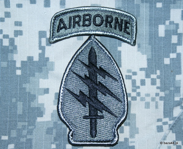 Special Forces + łuczek AIRBORNE ACU / UCP - velcro
